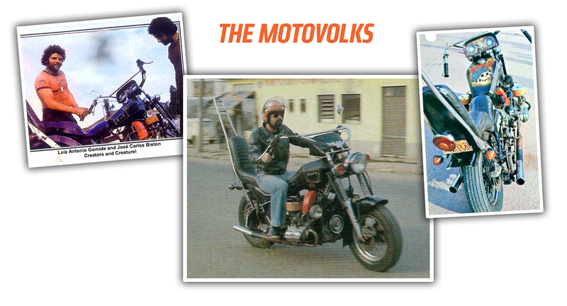 Illustration for article titled Brazil Once Turned VW Beetles Into The Biggest And Maybe Worst Motorcycles Ever
